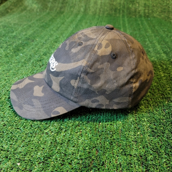 Los Angeles Lakers NBA Embroidered Camo Adjustable Hat Cap Pechanga Promo - Picture 5 of 8